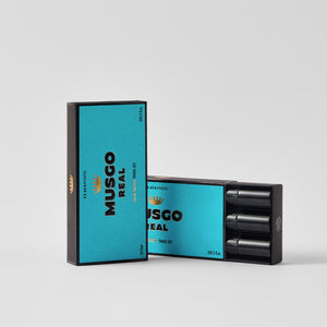 Claus Porto Musgo Real Eau de Toilette Travel Set Bold 3 x 0.3 oz