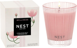 NEST New York Scented Classic Candle, Himalayan Salt & Rosewater - 8.1 oz - Up to 60-Hour Burn Time