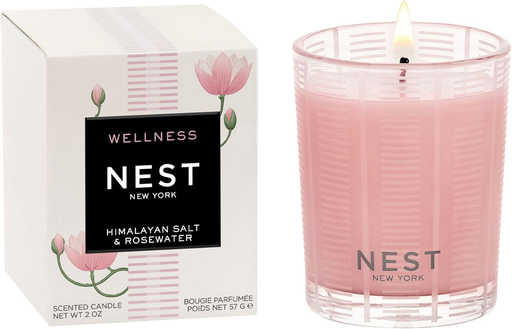 NEST New York Scented Votive Candle, Himalayan Salt & Rosewater - 2 oz
