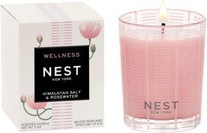 NEST New York Scented Votive Candle, Himalayan Salt & Rosewater - 2 oz