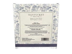 Crabtree & Evelyn Nantucket Briar Nourishing Body Oil & Body Butter Set