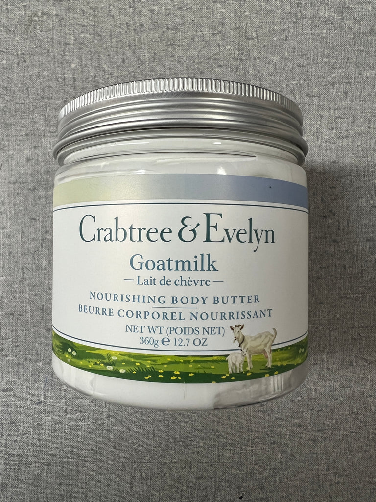 Crabtree & Evelyn GoatMilk Body Butter Jar 12.7oz