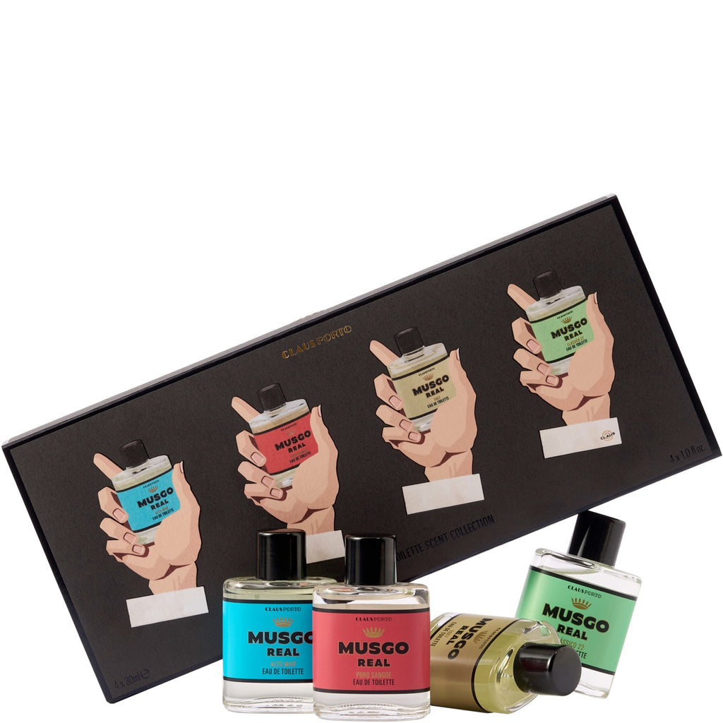 Claus Porto – Musgo Real Gift Set Hands Up Mini EDT 4x30m