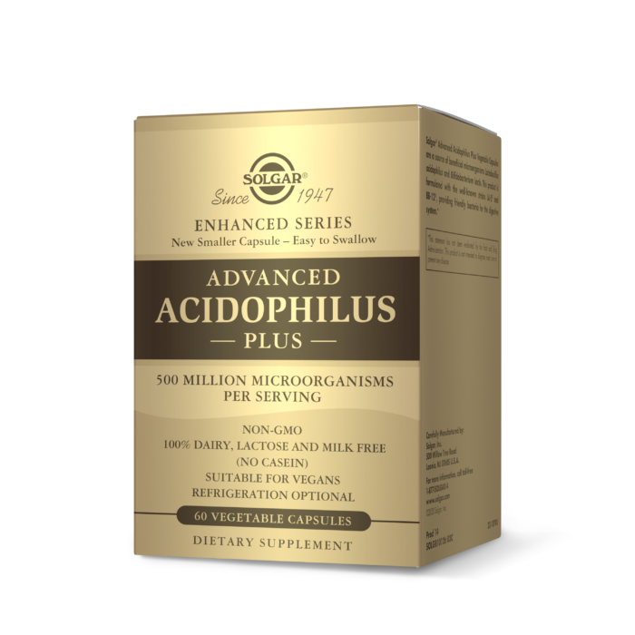 Solgar Advanced Acidophilus Plus 60 caps