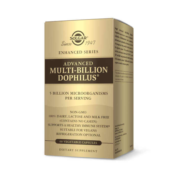 SOLGAR ADVANCED MULTI-BILLION DOPHILUS® VEGETABLE CAPSULES 60