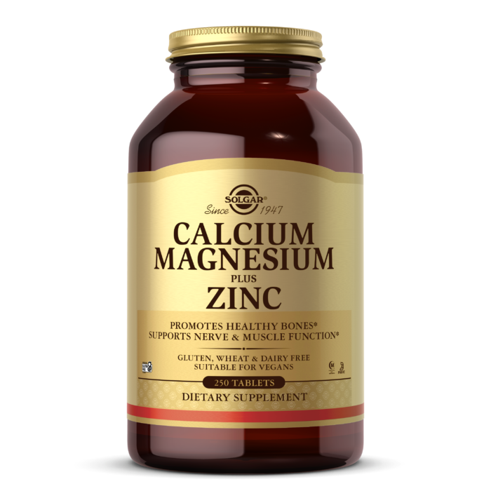 Solgar Calcium Magnesium plus Zinc Tablets 250
