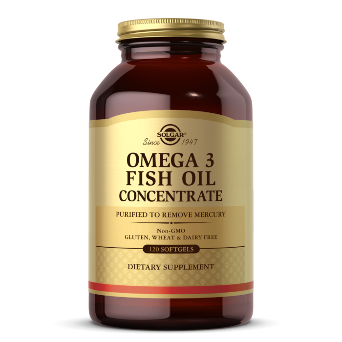 Solgar Omega-3 Fish Oil Concentrate Softgels 120