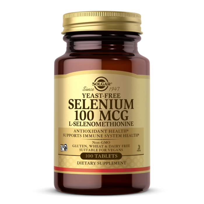 Selenium 100mcg yeast free tablets 100