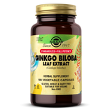 Solgar Ginkgo Biloba Leaf Extract vegetable capsules 180