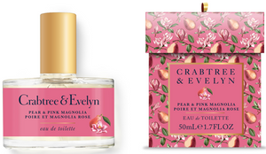 Crabtree & Evelyn Eau De Toilette Pear and Pink Magnolia 1.7 oz