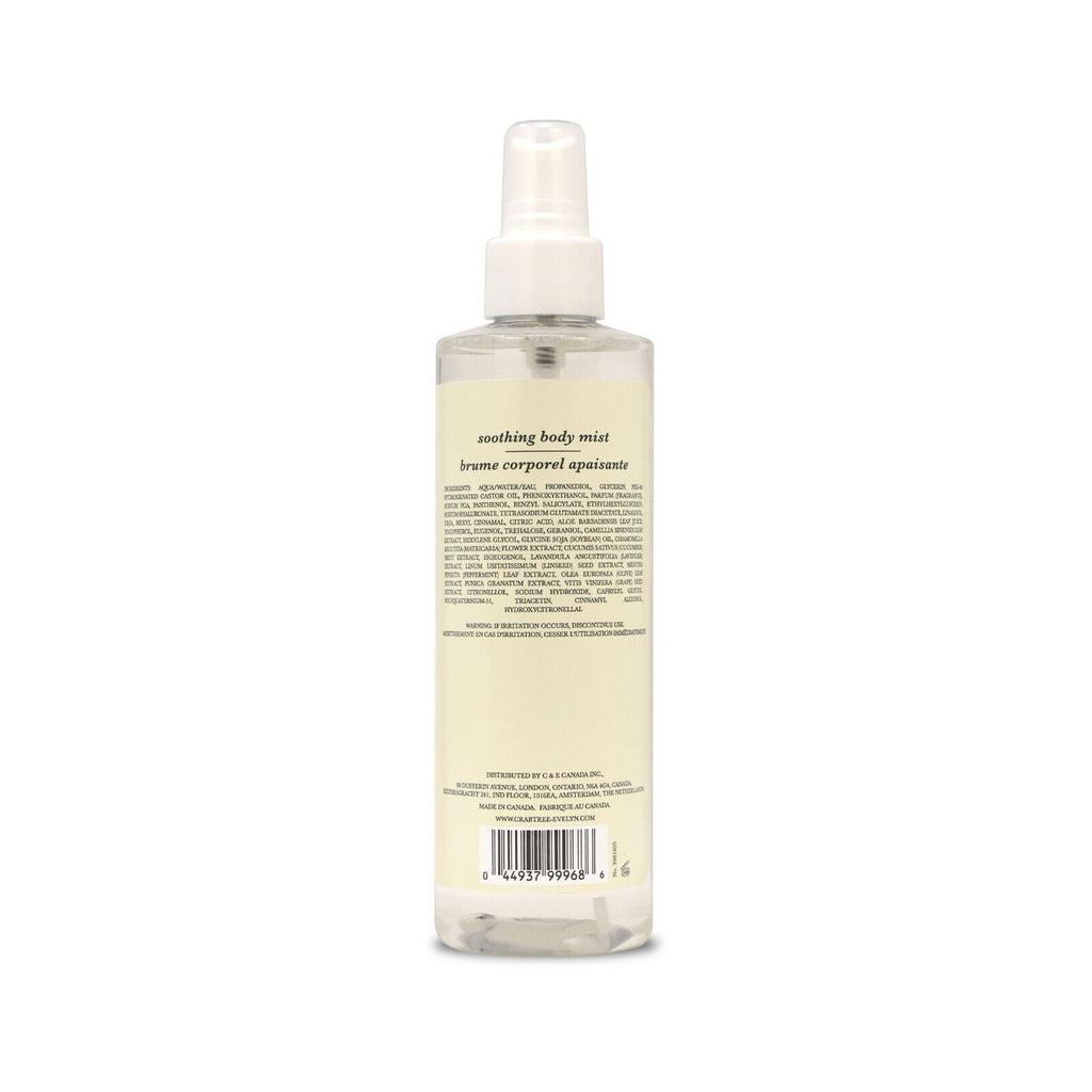 Crabtree & Evelyn Summer Hill Soothing Body Mist 8.1 oz.
