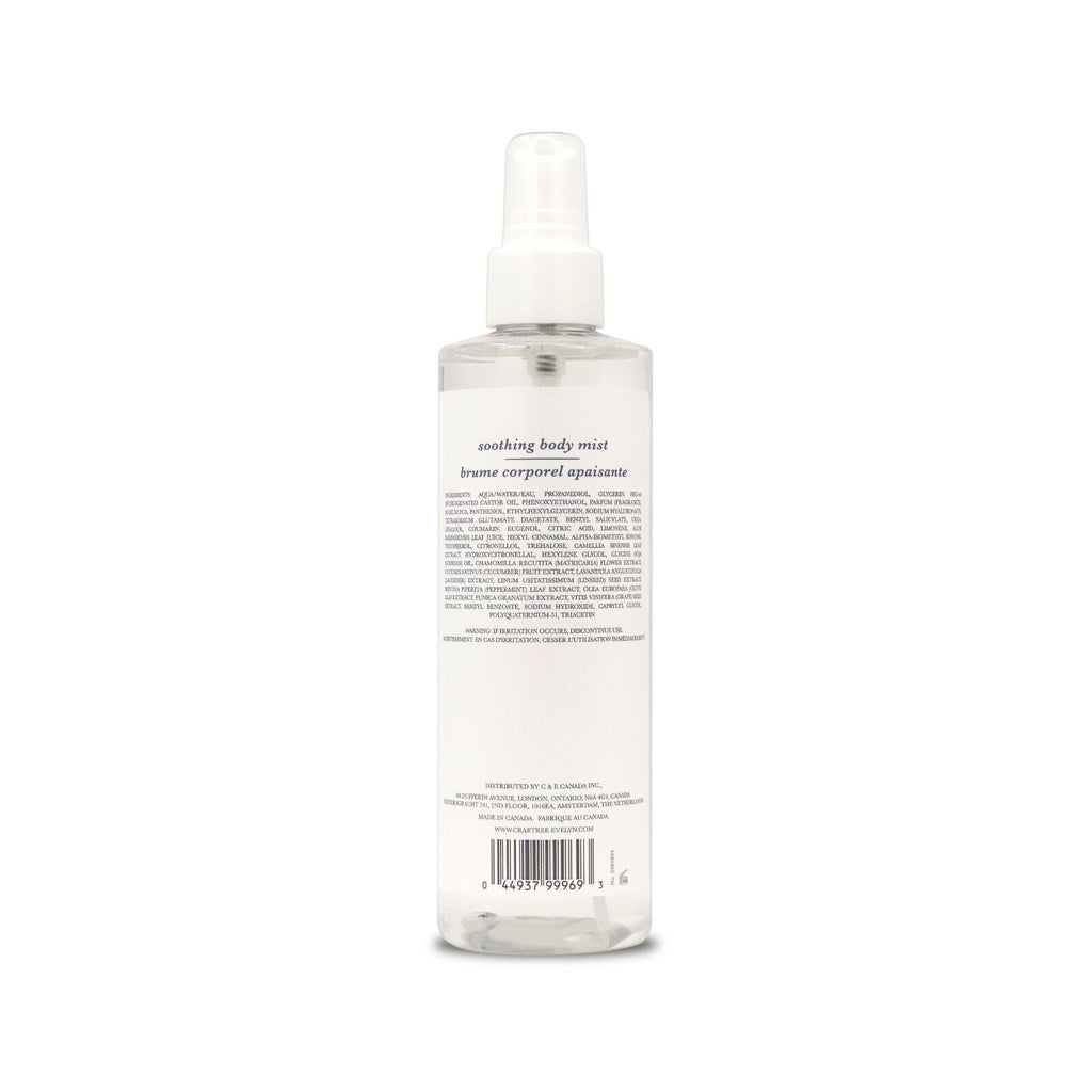 Crabtree & Evelyn Nantucket Briar Soothing Body Mist 8.1 oz