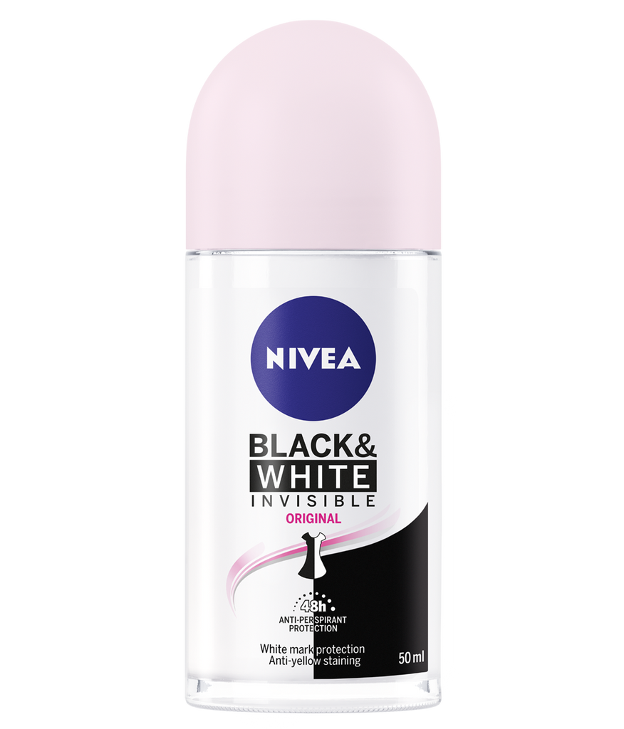 Nivea Invisible Black & White Women’s Roll-On Anti-Stain 50ml