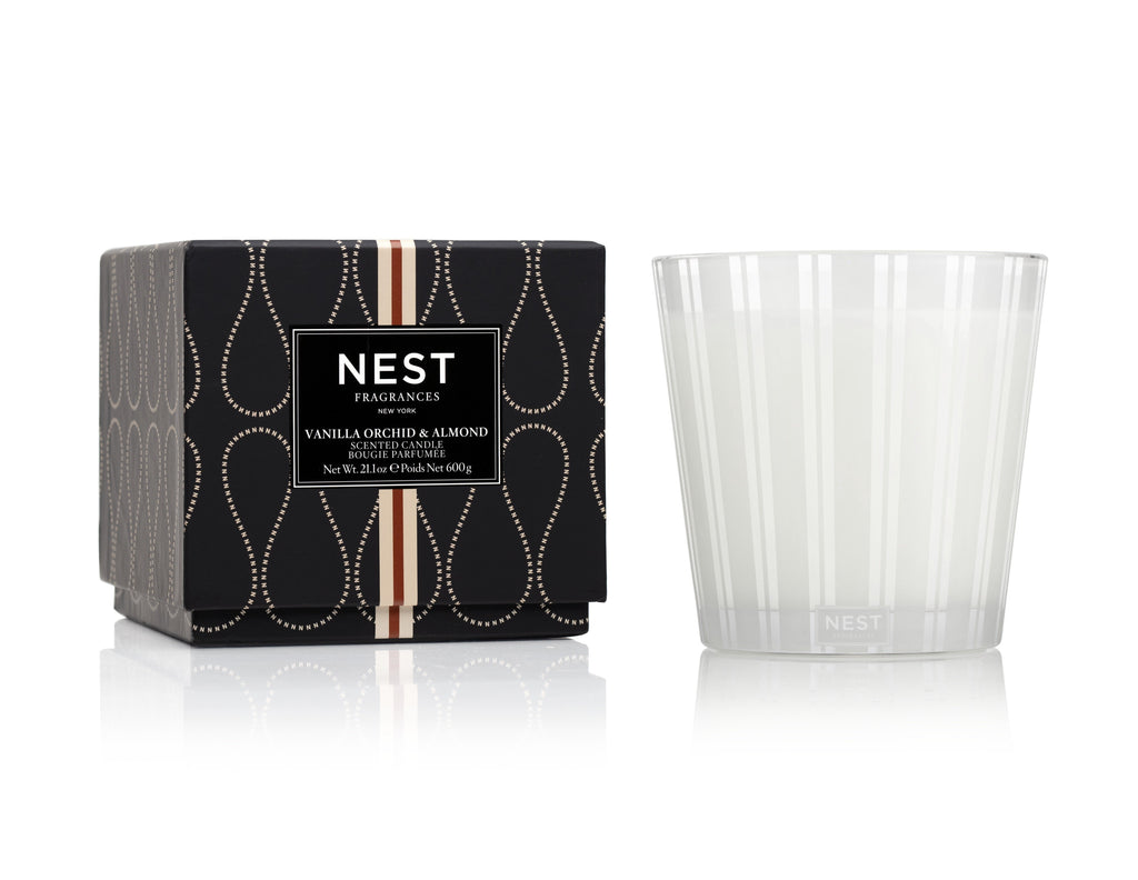 Nest Vanilla Orchid & Almond 3-Wick Candle 21.1oz