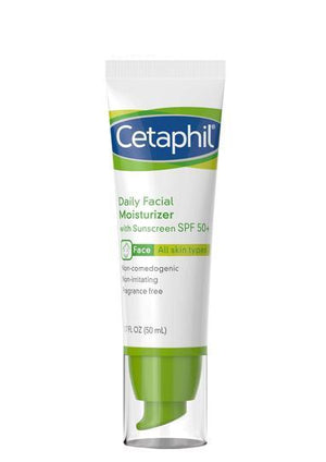 Cetaphil Daily Facial Moisturizer with SPF 50+ 1.7 Fl Oz