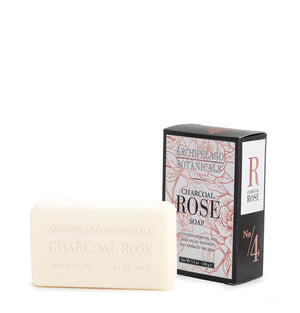 Archipelago Botanicals Charcoal Rose Soap