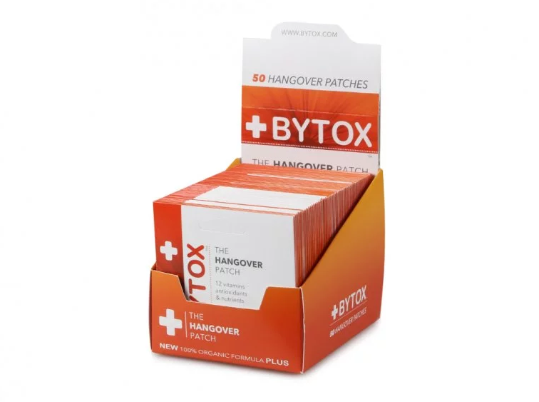 Bytox Hangover Prevention Patches in A Resealable Pouch - 7pack