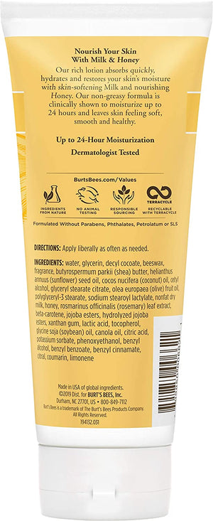 Burt's Bees Milk and Honey Body Lotion