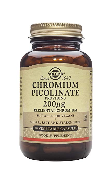 Chromium Picolinate 200 mcg, 90 Vegetable Capsules