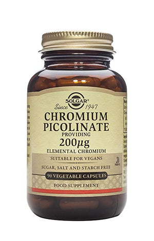 Chromium Picolinate 200 mcg, 90 Vegetable Capsules
