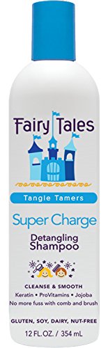 Fairy Tales Tangle Tamer Super Charge Detangling Shampoo for Kids  12 oz
