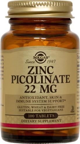 Zinc Picolinate 22 mg Tablets