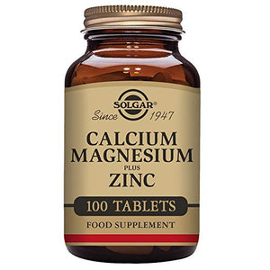 Calcium Magnesium Plus Zinc, 100 Tablets