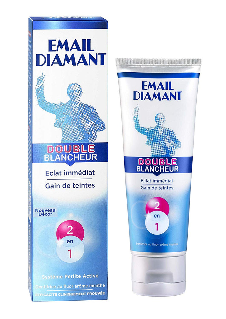 Email Diamant Dentifrice Double Blancheur