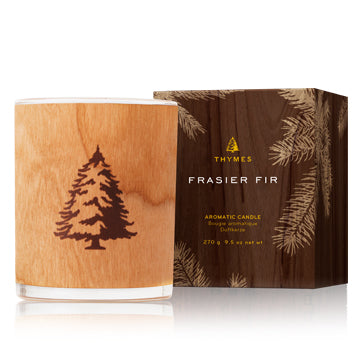 Thymes - Frasier Fir Ceramic 3-Wick Candle