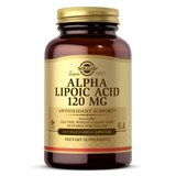 SOLGAR ALPHA LIPOIC ACID 120 MG VEGETABLE CAPSULES