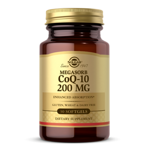 SOLGAR MEGASORB COQ-10 200 MG SOFTGELS