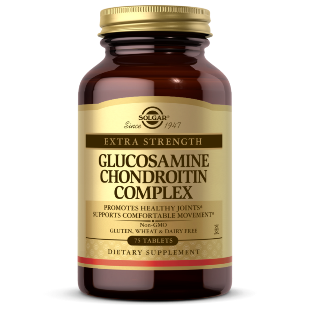 SOLGAR EXTRA STRENGTH GLUCOSAMINE CHONDROITIN COMPLEX TABLETS