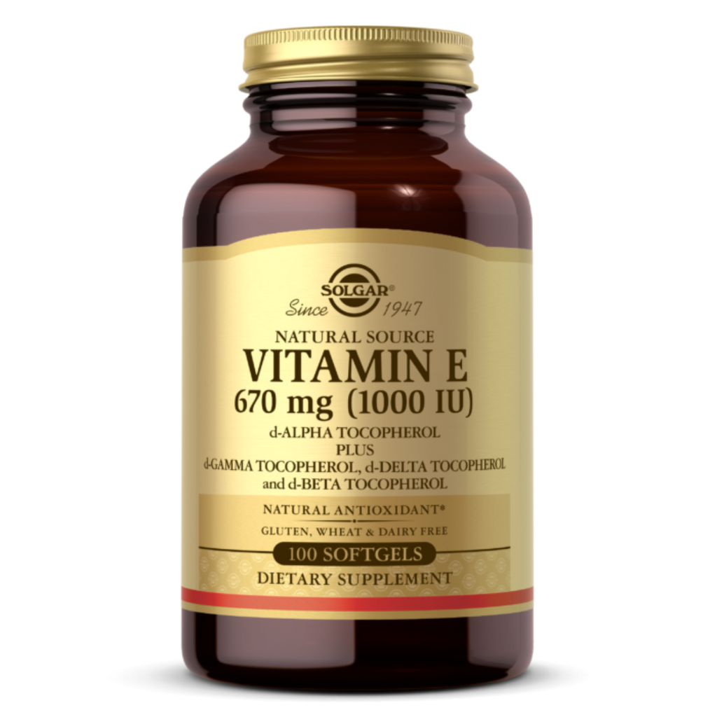 SOLGAR VITAMIN E 670 MG (1000 IU) MIXED SOFTGELS (D-ALPHA TOCOPHEROL & MIXED TOCOPHEROLS)
