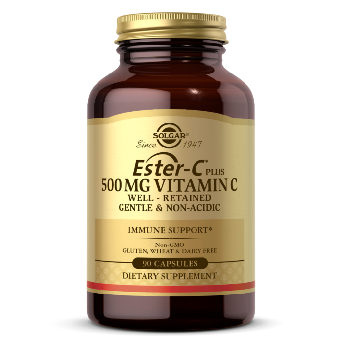 Solgar Ester-C® Plus 500 mg Vitamin C  (Select Size)