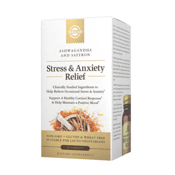 Solgar Stress & Anxiety Relief 30 Tablets