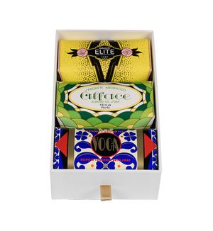 Claus Porto GIFT BOX DECO - 3 X 5,3 OZ. Elite | Alface | Voga