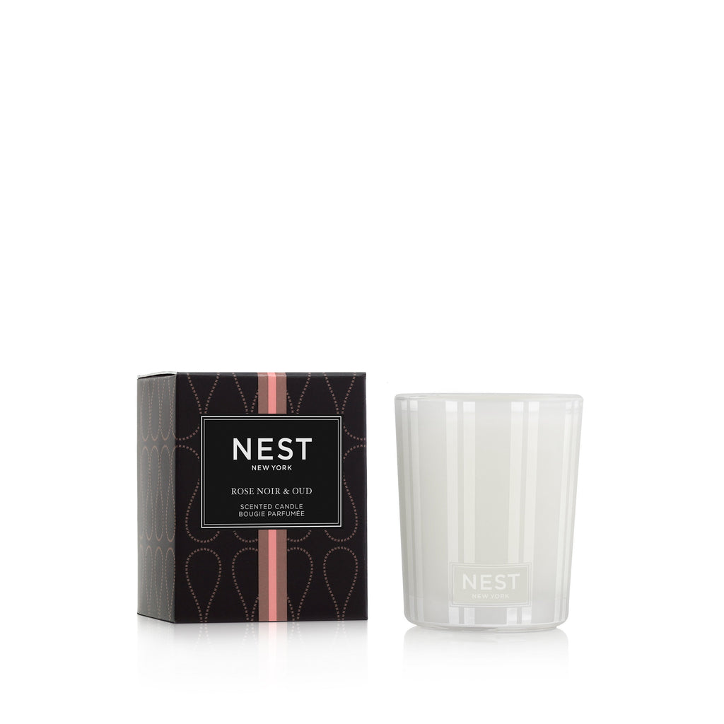 Nest Rose Noir & Oud Votive Candle 2 oz