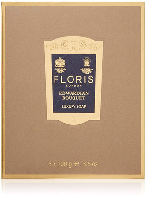 Floris London Edwardian Bouquet Luxury Soap 3-Pack