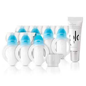 GLO Lit Teeth Whitening GLO Vials (7 Pack + Bonus Lip Care)