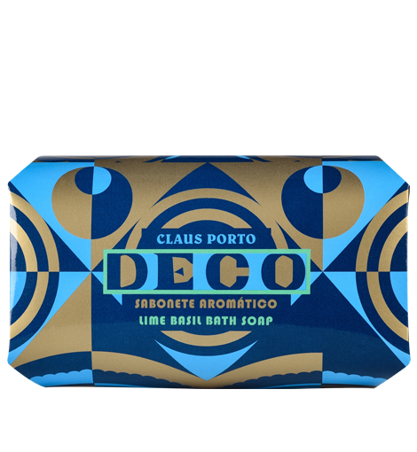 Claus Porto - Deco - Lime Basil Large Soap - 12.4 oz