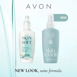 Avon Skin So Soft Original Bath Oil Spray with Pump 5 Ounce