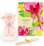 Agraria Petite Pink Magnolia Essence 1.7oz Flower and Reed Diffuser Set