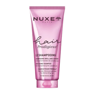 NUXE Hair Prodigieux High Shine Shampoo, Nourishing & Cleansing Radiance Boost with Fermented Pink Camellia Oil