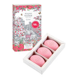 Woods of Windsor Rose Soap Bars, Moisturizing Soap Bar with Shea Butter, Hand and Body Soap, True Rose Scent 3 x 60g