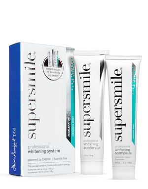 Supersmile Fluoride-Free Whitening System – 3.4 oz Professional Grade Whitening Toothpaste