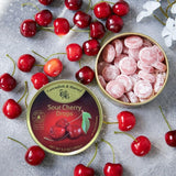 Cavendish & Harvey Sour Cherry Fruit Drops In Tin 200g