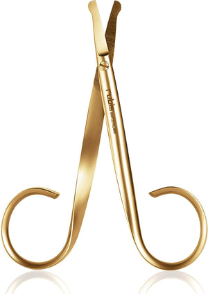 Rubis Duck Gold Beard and Ear Nose Hair Scissors - Gold