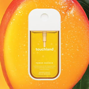 Touchland Hydrating Body & Hair Fragrance Mist – Mango Mojo – 2 FL OZ Travel Size Perfume Spray