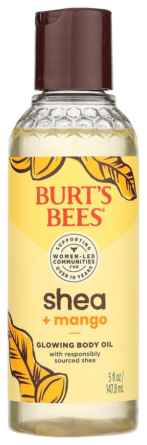 Burt's Bees Shea & Mango Glowing Body Oil, 5 oz.