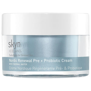 skyn ICELAND Nordic Renewal Pre and Probiotic Face Cream, Supports Skin Microbiome Barrier, Hydration and Radiance. Moisturizer for Dry, Sensitive Skin, 1.6 Fl Oz